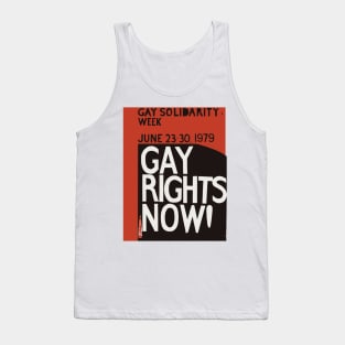 Gay Solidarity Week - Gay Rights Now Tank Top